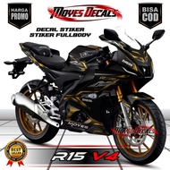 Decal R15 V4 Fullbody Motorcycle Sticker YZF R15 V4 Fullbody Decal Sticker Yamaha R15 V4 Fullbody