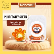 Nanovet® Laundry Pods for Pet Parents (25 Pods) Pencuci Baju utk Pemilik Kucing Nano Vet