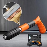1 SET TOOL BOX MINI STAMPSET RAMSET T500 ALAT TEMBAK PAKU 7.3 MM BETON BESI BAJA TEMBOK DINDING PLAF