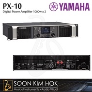 YAMAHA PX-10 1000W X 2 @ 8Ω Power Amplifier With Flexible Onboard PEQ, X-Over, Filters, Delay, Limit
