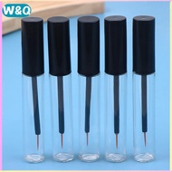 W&Q 1/5pcs 10ml Empty Eyeliner Tube Eyelash Vial Eyelash Bottle Fine Yellow Hair Transparent Make Up
