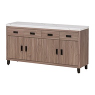 [特價]Homelike 卡里歐5.3尺石紋餐櫃-免組裝