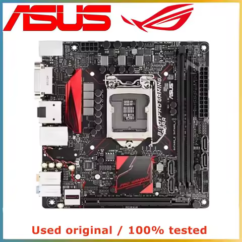 For ASUS B150I PRO GAMING/WiFi/AURA Intel B150 LGA1151 MINI ITX motherboard DDR4 32GB for 6 gen Core