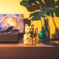 🆕 #德國代購 GER🇩🇪 📦預購 Donkey Products SMILEY® Lucky Cat Charm 太陽能招財貓 🎨Yellow 黃色