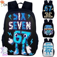 DEALSHOP 67 Italian Brainrot Bookbag, Two-Way Zippers