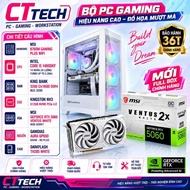 CTTech Assembly PC Kit No. 5 RTX 5060 Ventus White / I5 14600KF / B760 / 512GB New | 36 Months