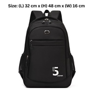 【SpendWithJoy】48cm School Bag Backpack Budak Beg Sekolah Menengah Bag Galas Lelaki Beg Kolej Sport B