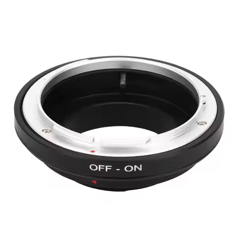 Aluminium Alloy FD-NX Camera Lens Adapter Ring for Canon FD Mount Lens to for Samsung NX Cameras FD-
