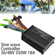 36V/48V 350W 18A Sine Wave Controller FOC Brushless Motor Driver 6 tubes Controller for Electric Bic