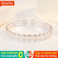 Trendy Fortune Coin Bracelet Abundance Symbol Adjustable Energy Converging Exquisite Versatile