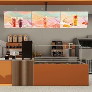 LED ceiling light box Menu board with light box wall-mountedadvertising light box menu light sign