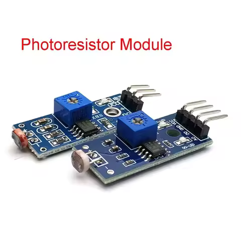 Photosensitive Brightness Resistance Sensor Module Light Intensity Detect Resistor Module for Arduin