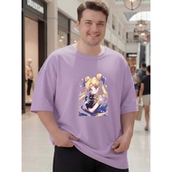 2Y825 [AIYOU] Lelaki Baju T Shirt Men Tshirt XL-5XL   Tops Plus Size T-shirts Crop Top Clothes Men's