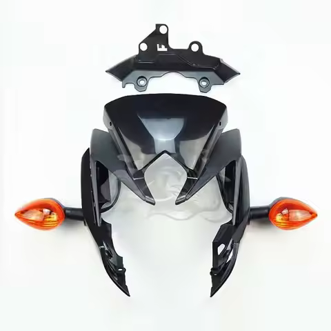 Fit For FZ8 800 Upper Nose Top Cowl Front Headlight Side Fairing Windshield Speedometer Bracket Turn
