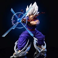 22cm Dragon Ball Super Figures Beast Gohan Action Figure Makankosappo Hair Son Gohan Figurine Koleks