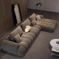 sofa kursi l / minimalis / recliner rc /  sofa modern studio / bed kasur kantor office / ruang tamu / leter L-u lesehan kulit kursi arab suede-bergaransi custom mewah 122