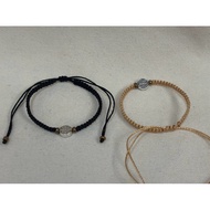 St Benedict Medallion bracelet minimalist