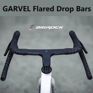 BIGROCK T800 CARBON FLARED DROP BARS for Gravel Bike