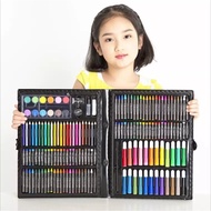 168pcs Painting Children's Art Color Painting Pencil Set Oil Painting Stick Tool Set Coloring Set