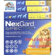 NEXGARD SPECTRA SMALL TRIPLE BOX DEAL