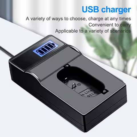 HQIX for Leica Q2 SL2 SL(TYP 601) Camera BP-SCL4 Charger Battery