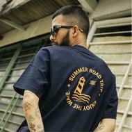 Badger Basic T-shirt NavyLight House - Cotton 24s