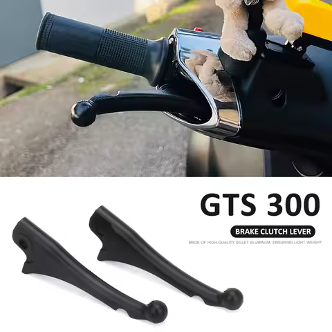 Accessories GTS300 Front Disc Rear Drum Handlebar Brakes Levers Brake Clutch Levers For Vespa GTS 30