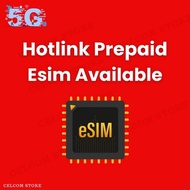 5G ESIM PREPAID HOTLINK PREPAID ESIM HOTLINK PANTAS