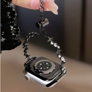 สายรัดข้อมือรูปดาวยุค Y2K รุ่นใหม่ใช้ร่วมกับสายนาฬิกา Apple Watch ได้ สำหรับ Apple Watch Series 10/8