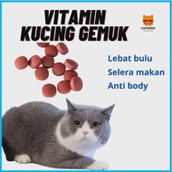 20 biji vitamin kucing untuk gemuk selera makan