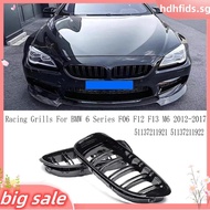 For  6 Series F06 F12 F13 M6 2012-2017 Double Slat Front Kidney Grills Car 51137211921 51137211922