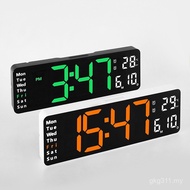 Hanging Dual-Use Multi-Set Simple Electronic Clock 43cm Same Screen Clock 6629 Weekly Sitting Living