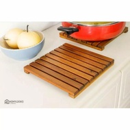 Heat protection pan stand