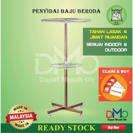 CLOTHES HANGER WITH WHEELS DMOPB109 PLUS-PENYIDAI KAIN&BAJU DENGAN RODA DENGAN BREK/TOWEL HANGER/DRY