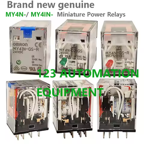 10PCS Authentic New Omron MY4IN-GS-R D2-GS-R MY4N-GS D2-GS CR-GS MY4N-GS-R D2-GS-R CR-GS-R Relays Po