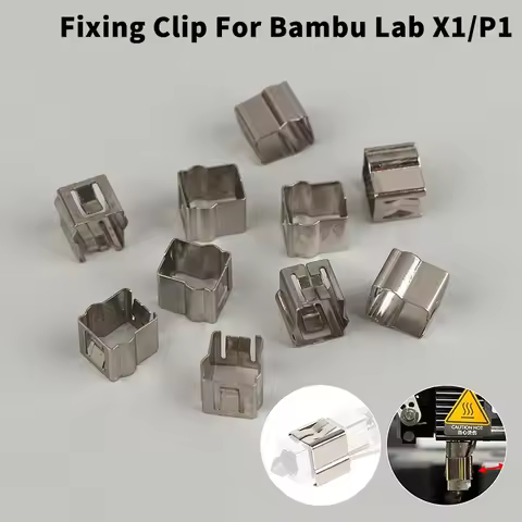 【C】10/20Pcs Fixing Clip For Bambu Lab X1C/H2D/P1P/P1S Hotend Thermistor / Ceramic Heater Cartridge C