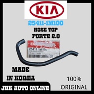 25411-1M100 HOSE TOP RADIATOR FORTE 2.0 100% NEW ORIGINAL MADE IN KOREA PRICE FOR 1PCS