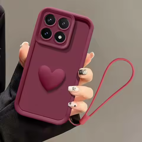 For Motorola Edge 60 Fusion Case Motorola Edge 60 Fusion Phone Case Motorola Edge 60 3D Love Heart H