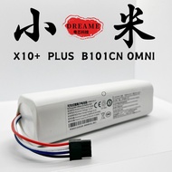 lithium ion  battery pack For Xiaomi X10+ PLUS B101CN B105CN  OMNI 1S  Sweeping Robot 6500mAh