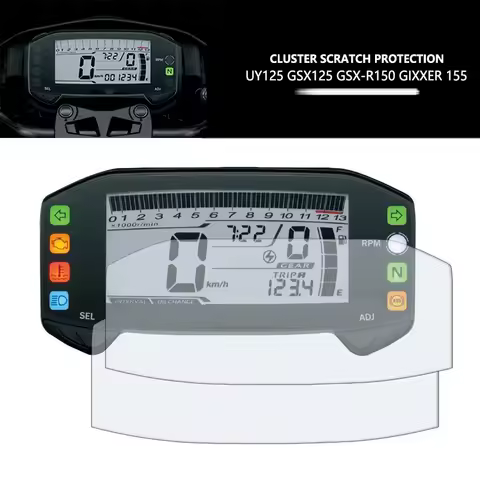 GIXXER155 For Suzuki UY125 GSX125 UY GSX 125 R150 GSX-R150 GSXR 150 GIXXER 155 Cluster Scratch Scree