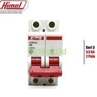 MCB HDB3WL2 4.5kA 2POLE 6A 10A 16A 20A 25A 32A Himel