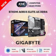 [FULL VAT] GIGABYTE B760M AORUS ELITE AX DDR4 MAINBOARD (Wifi+Bluetooth)