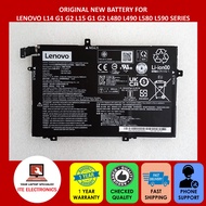 NEW LENOVO L14 G1 G2 L15 G1 G2 L480 L490 L580 L590 SERIES BATTERY L17M3P54 L17C3P52 L17L3P52