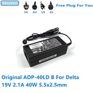 Original AC Adapter Charger For HP 19V 2.1A 40W N220 N240 25ES 22vx 23vx Envy 23 DELTA ADP-40LD B LE