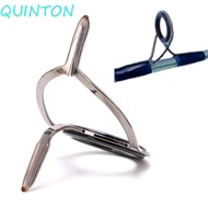 QUINTON Fishing Rod Guides Tips Eye Guides 6# -30# Wire Loop Two-foot guide Ring Stainless Steel