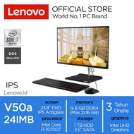 Lenovo PC AIO V50a 24IMB GEIA i7 10700T DOS 8GB 1TB HDD 7200rpm 2.5"