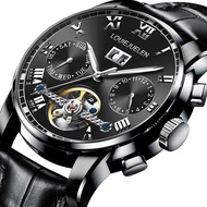 COD LOUIE JUELEN Mens Business Automatic Watch Men Original Jam Tangan Lelaki Mechanical Stainless S