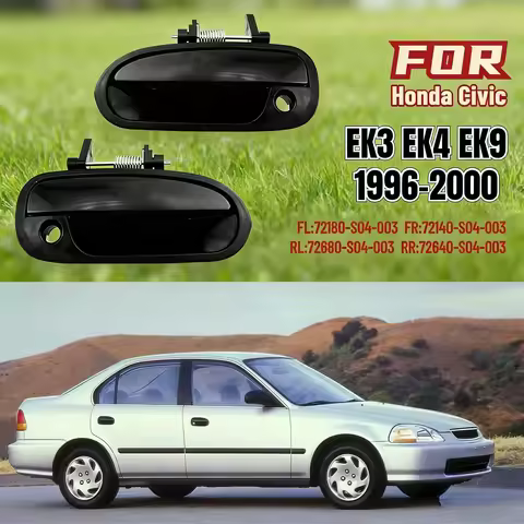 Car Outside Exterior Door Handle For Honda Civic EK3 1996 1997 1998 1999 2000 72180-S04-003 72140-S0