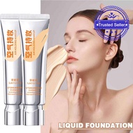 Liquid Foundation Matte Poreless Finish Waterproof Matte Long-lasting Natural Foundation Liquid R0g8