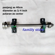 40cm as gergaji serkel diameter 19mm as gergaji meja circle